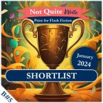 Episode image for the January 2024 Shortlist and Winner announcement episode, depicting a trophy cup and text identifying the episode number B5.