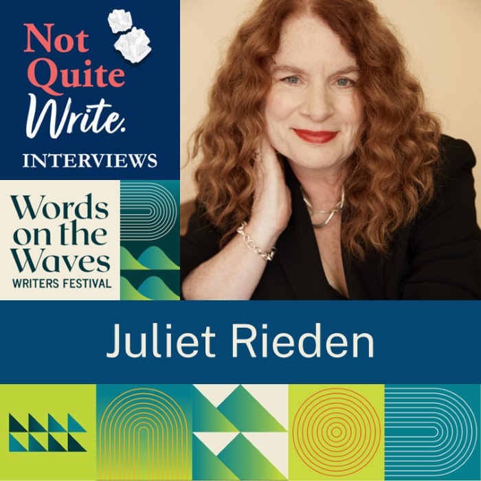 Interview with Juliet Rieden at Words on the Waves 2026
