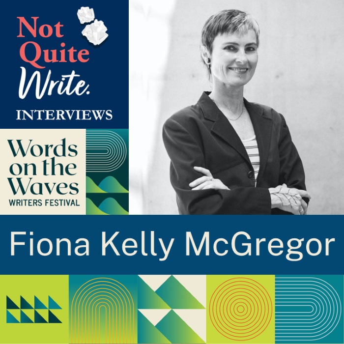 Interview with Fiona Kelly McGregor at Words on the Waves 2026